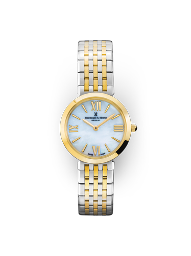 Thalia watch in two-tone gold stainless steel straps slide 1 - yellow gold PVD plating