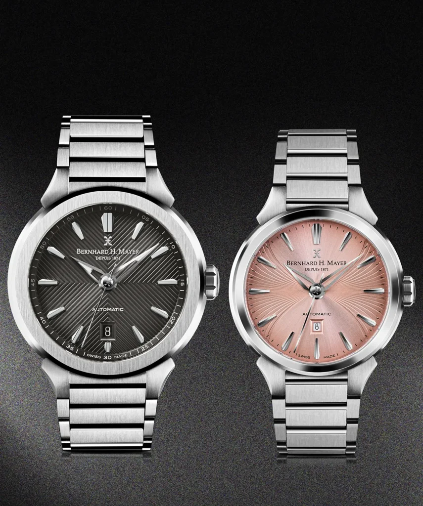 Bernhard H. Mayer - Architecture Meets Horology: Dial & Hands & Logo