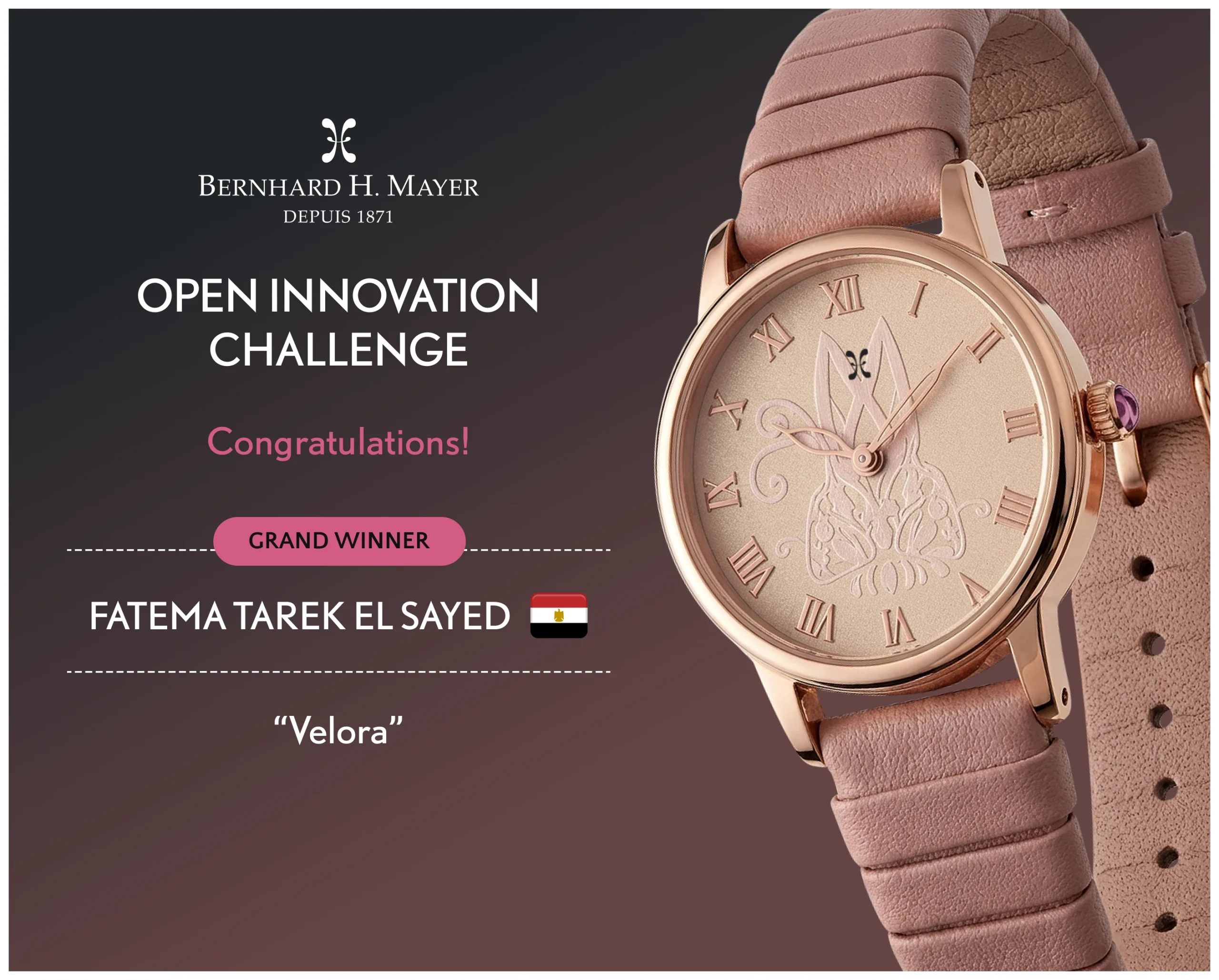 Bernhard H. Mayer - Open Innovation Challenge - Winner Announcement